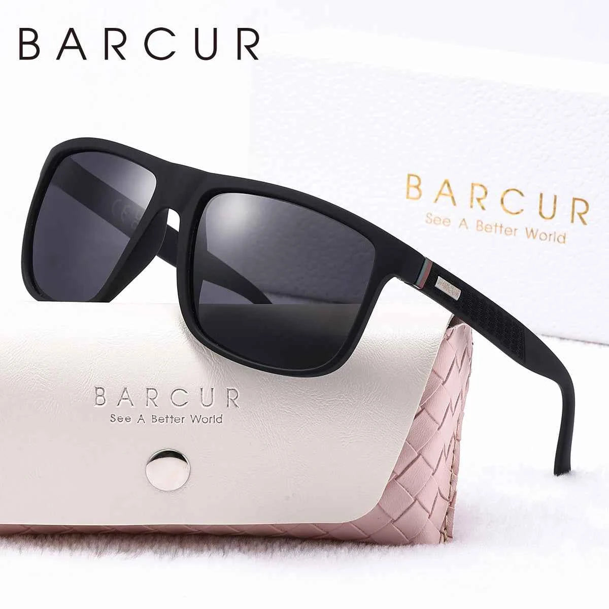BARCUR Lightweight And Comfortable Business Style Sunglasses, Classic And Versatile, Uv Resistant, Essential For Daily Travel