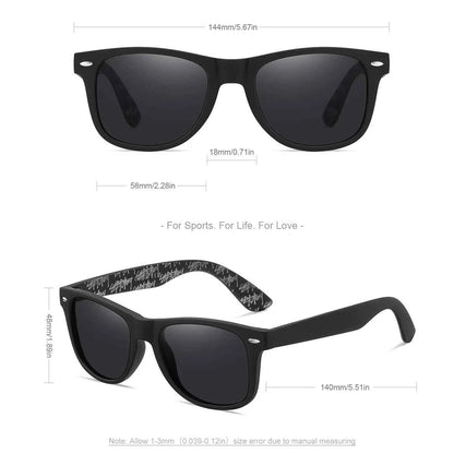 BARCUR Sports Polarized Sunglasses – UV400 Oval PC Frame for Men &amp; Women