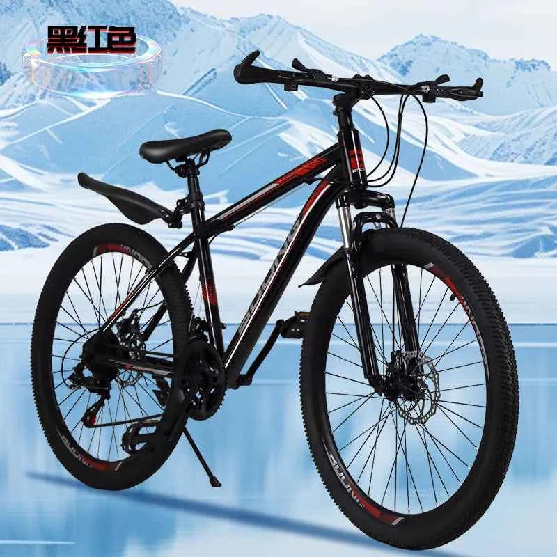 Mountain Bike Adult Mountain Bicycle24Inch2610 Inch College Student Bike with Variable Speed and Disc Brake