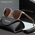 KINGSEVEN Retro Wood Frame Polarized Sunglasses – UV400 Unisex Driving Shades