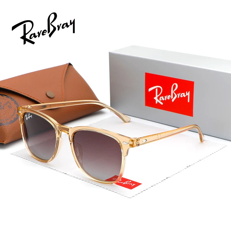 Cat Eye Polarized Sunglasses – Unisex Rainbow Mirror Lens UV400 Shades for Fashion &amp; Party Wear