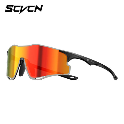 SCVCN Lightweight Running Sunglasses Cycling Glasses Photochromic UV400 for Men Cycling Road Bike Glasses Women Casual Hiking