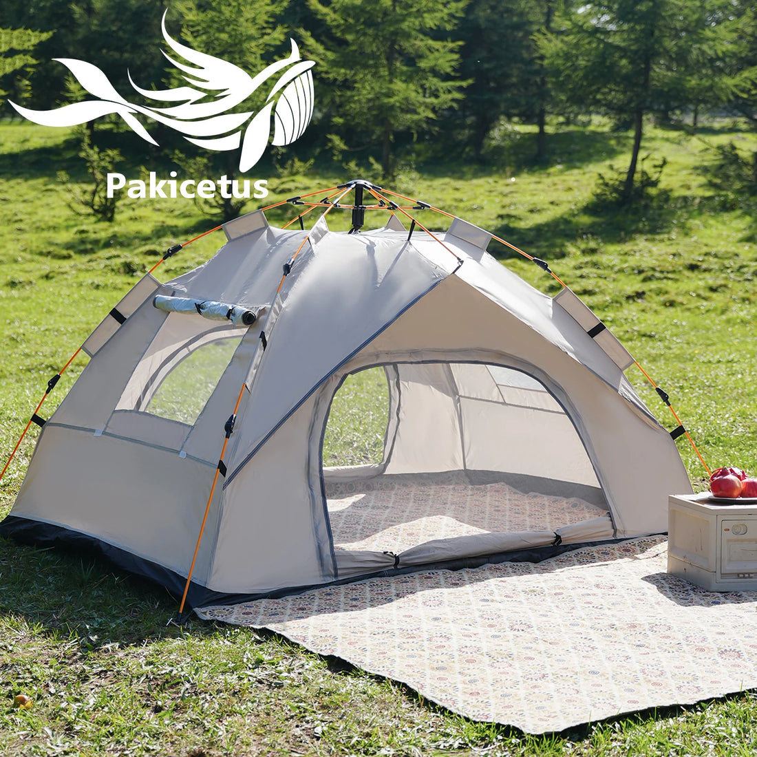 2-Person Pop-Up Camping Tent | 3-Second Setup | Waterproof &amp; All-Weather