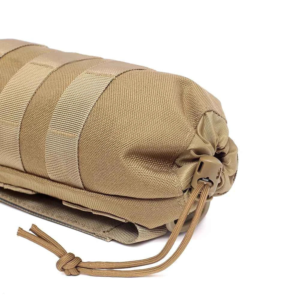 Tactical Water Bottle Carrier – Nylon Molle-Compatible Pouch for Camping, Hiking &amp; Hunting