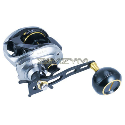 Baitcasting Reels, Baitcaster Fishing Reel, 8+1 Ball Bearing, 6.4∶1 Gear Ratio, Aluminum Alloy Frame Baitcasting Reel