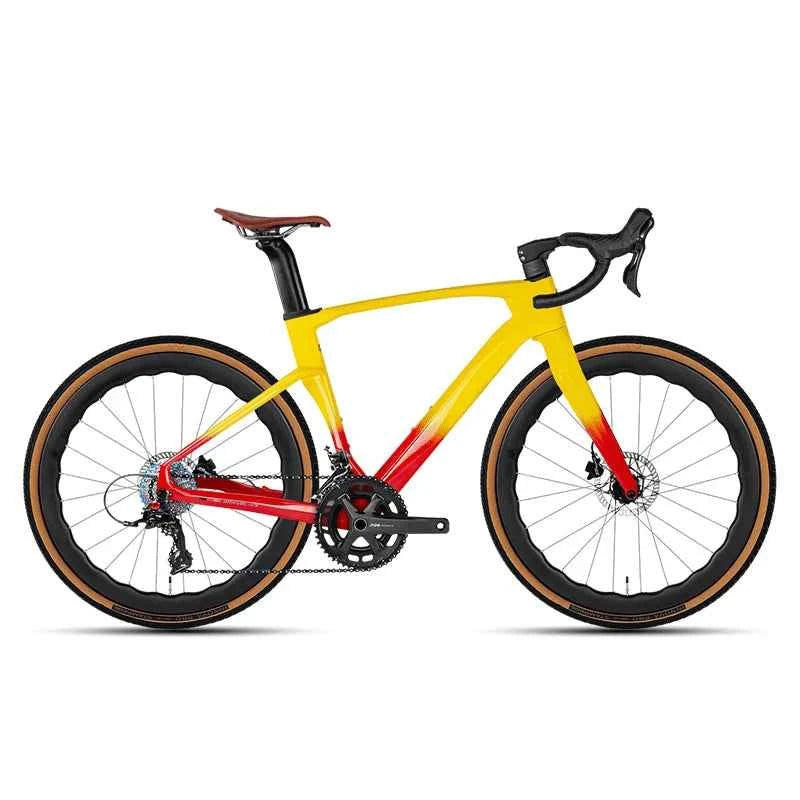 Twitter Carbon Wireless Gravel V3 Gravel Bike 700*40C WheelTop GEX-13S Electronic Road Disc Bicycle With 50mm Carbon Wheelsets