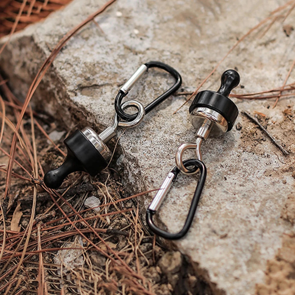 30-1PCS Camping Magnetic Hook Strong Suction Separable Multifunctional Outdoor Tent Canopy Carabiner Magnet Hanger Clip Tools