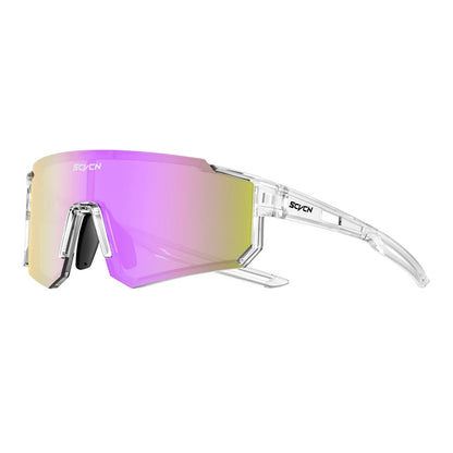 SCVCN Y2K Cycling Sunglasses – UV400 Polycarbonate Road Bike Glasses for Men &amp; Women | Street, Driving, Hiking, Golf