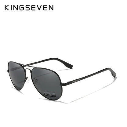 KINGSEVEN Photochromic Polarized Pilot Sunglasses – Men&