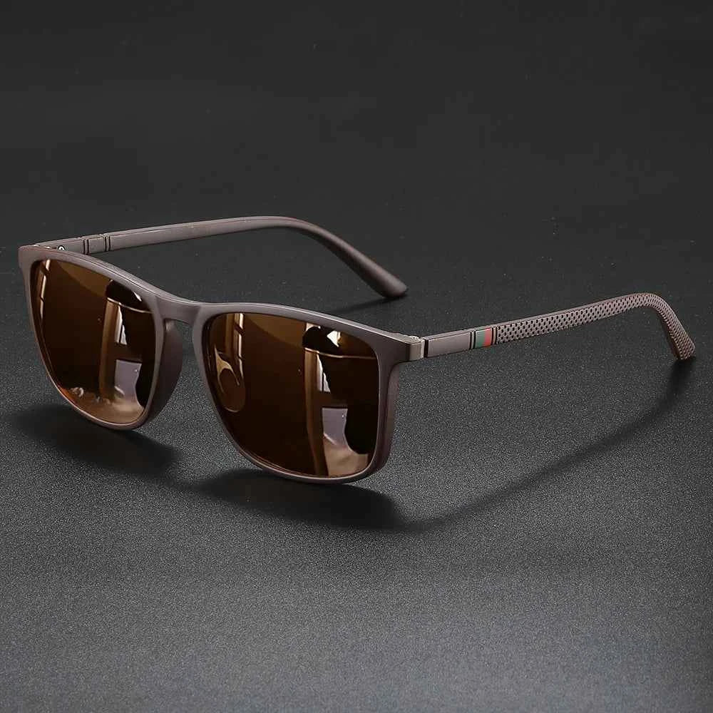 2pcs Luxury Square Vintage Polarized Cycling Sunglasses UV400 Men Women Fashion Eyewear Travel Driving Fishing Sun Glasses