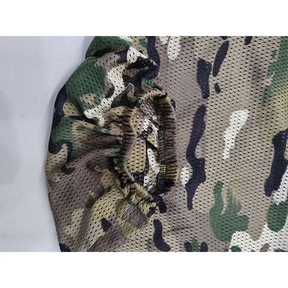 Mesh Ghillie Suit – Breathable Camo Hoodie &amp; Pants Set for Hunting, Fishing &amp; Tactical Use