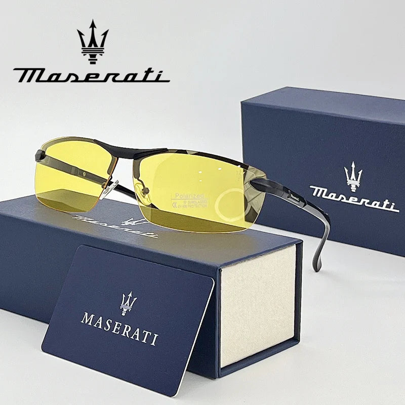 Premium Pilot-Style Polarized Driving Sunglasses – UV400 Mirror Lenses Anti-Reflective Alloy Frame Unisex Outdoor Eyewear (Model 81808)