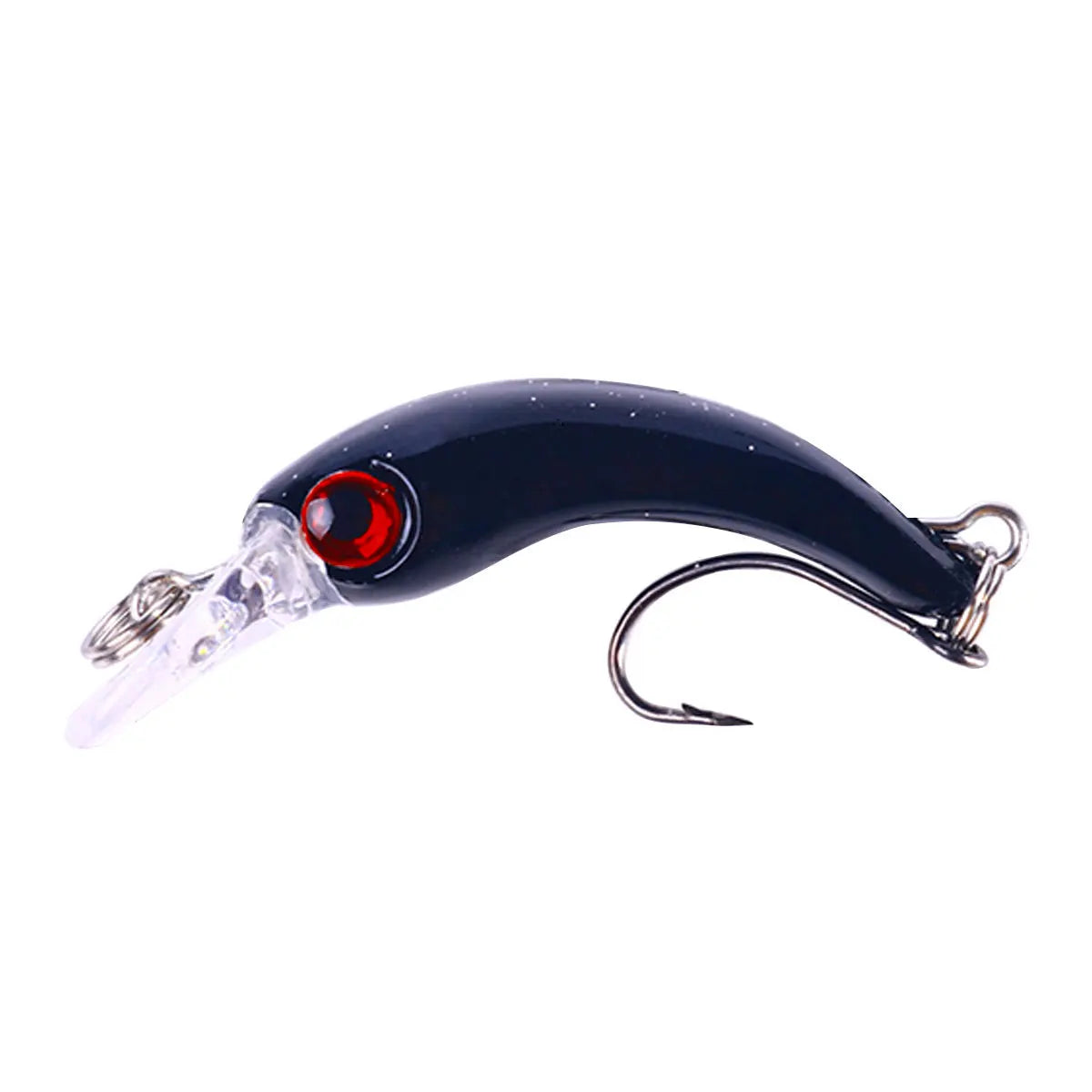 40mm 1.5g Mini Floating Minnow Fishing Lure – Hard Bait Crankbait Wobbler for Trout, Bass &amp; Pike