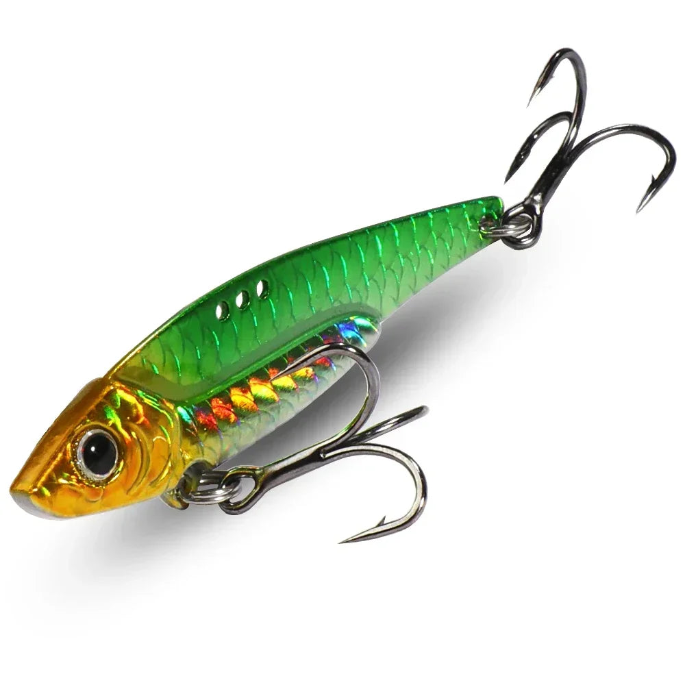GOBAIT VIB Metal Jig Fishing Lure – Sinking Vibration Blade Bait | 7g–20g | Pike, Bass &amp; Trout