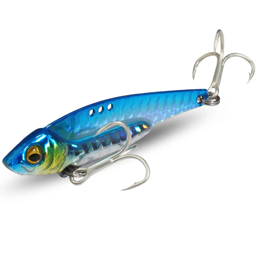GOBAIT VIB Metal Jig Fishing Lure – Sinking Vibration Blade Bait | 7g–20g | Pike, Bass &amp; Trout
