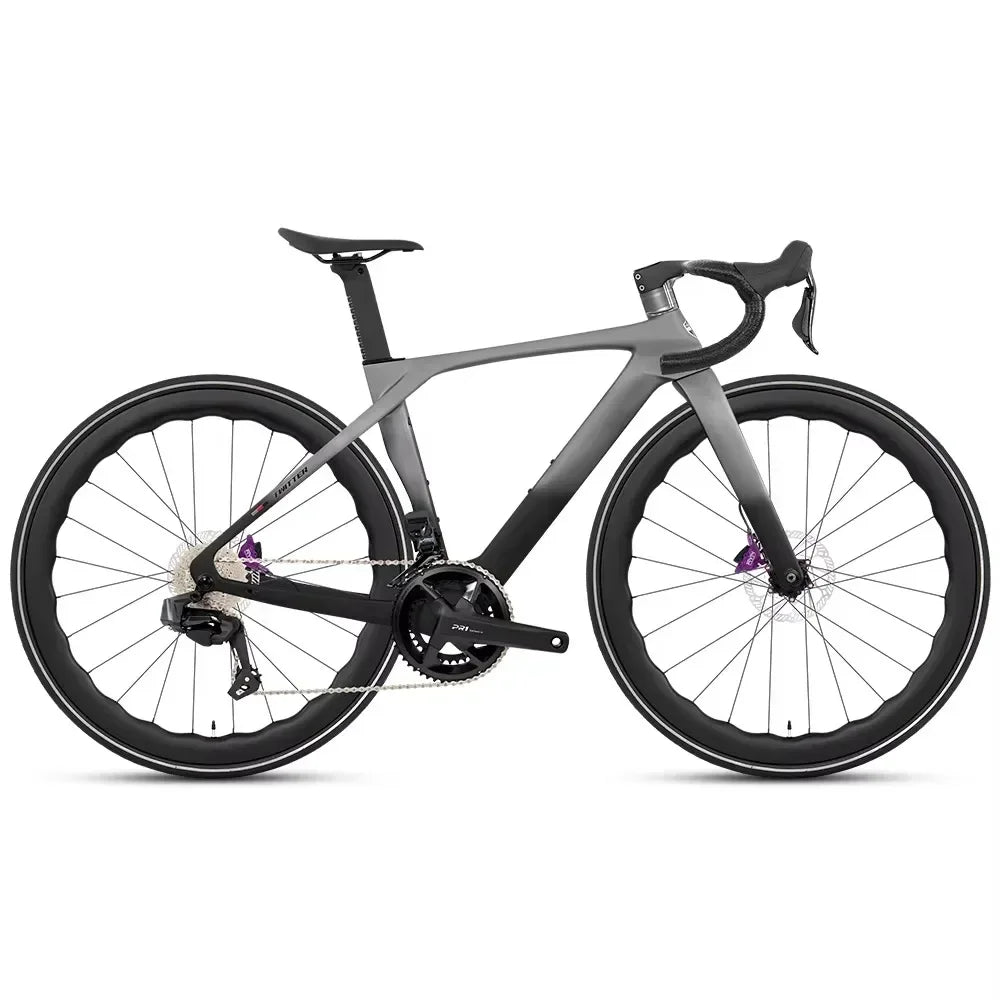 TWITTER T10pro Electronic Variable Speed,bicycle EDS TX7100-24Speed T800 Carbon Fiber Road Bike,Hydraulic Disc Brake велосипед