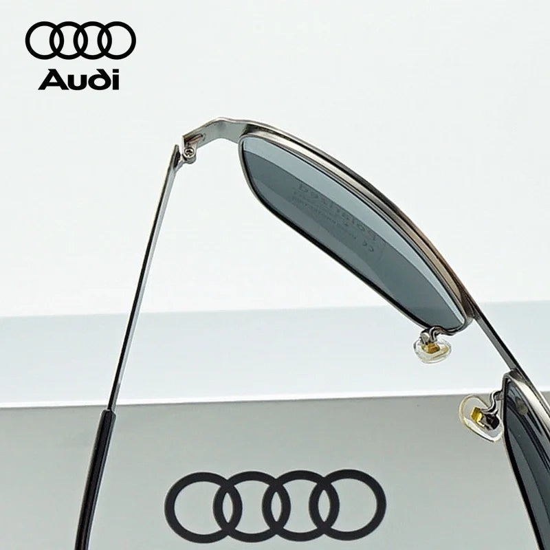 Audi Polarized Sunglasses – Unisex UV400 Anti-Reflective Alloy Frame Driving Glasses