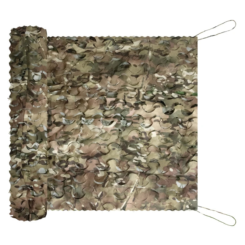 Camouflage Netting Sun Shade – Camo Net for Camping, Hunting &amp; Outdoor Cover, 2×3m to 3×5m