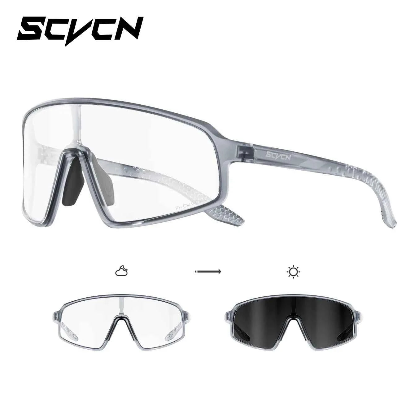 SCVCN Photochromic Sunglasses for Men Glasses Cycling Eyewear UV400 Sports MTB Outdoor Goggles Bicycle Women Sunglasses 2026