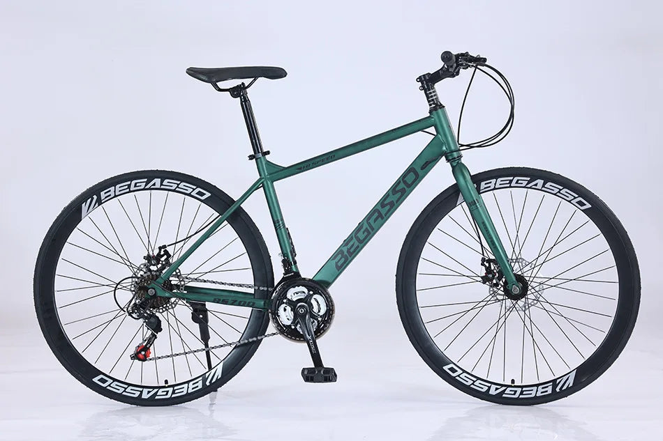 Cross-border wholesale 700C geared unisex road bike for urban outdoor commuting, adult student