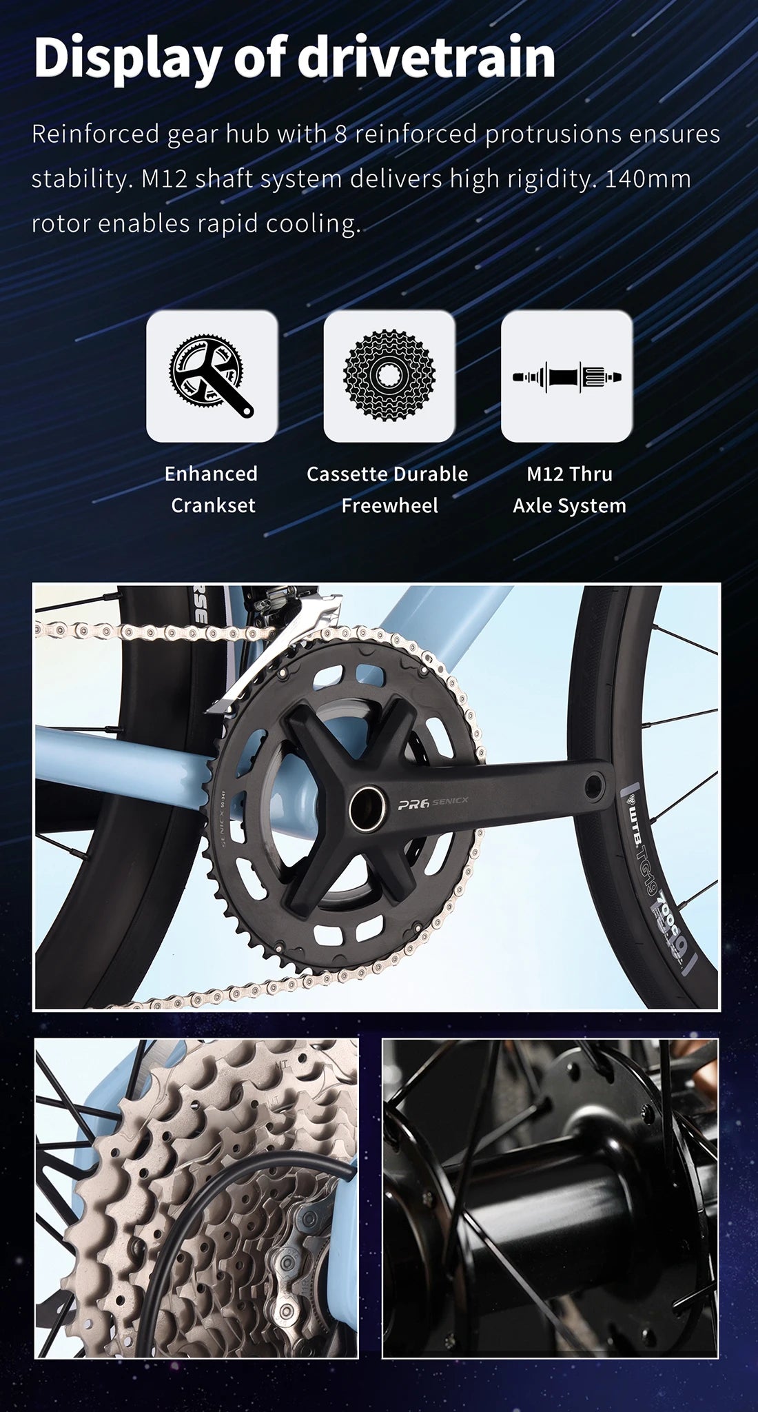 2025 SAVA NEW BIKE STAR SHIP Carbon Fiber Road Bike with HRD Dual Control Shifter Kit Road Racing Bike CE/UCI Certified