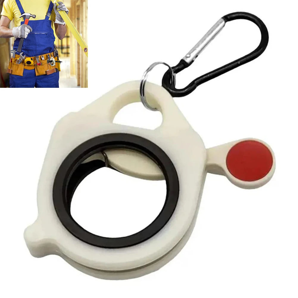 Zip Tie Holder Plastic Fluorescent Cable Tie Organizer Reusable Electrical Wire Ties Clip Portable Cable Tie Storage Tool