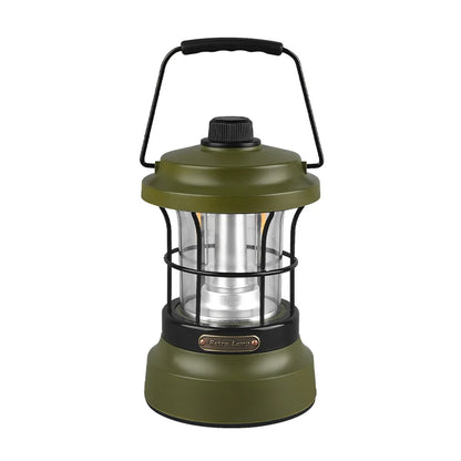 Retro Camping Lantern – USB Rechargeable Portable Tent Light for Camping &amp; Outdoor Use