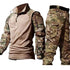 Camo Suits Tactical Shirts Training Sets Multi-pocket Army Multicam Uniforms Work Wear Pants Hunting Clothes Wear-resisting