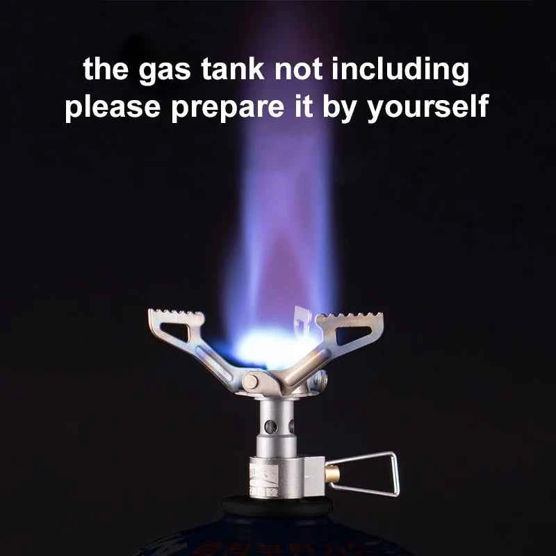 BRS-3000T Ultralight Camping Gas Stove – 26g | Titanium &amp; Aluminum | 2700W | Boils 1L in ~3 Min