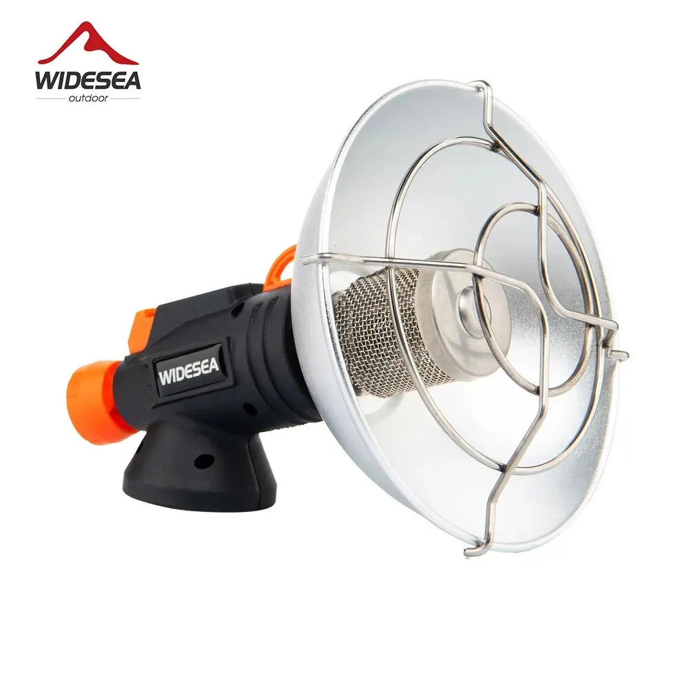 Camping Heater Portable Stainless Steel Fireplace for Winter Outdoor Stove Gas Burner Heating Survival Equipment