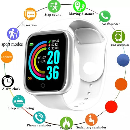 Fitness Smartwatch | Heart Rate, Sleep &amp; Activity Tracker | Android &amp; iOS