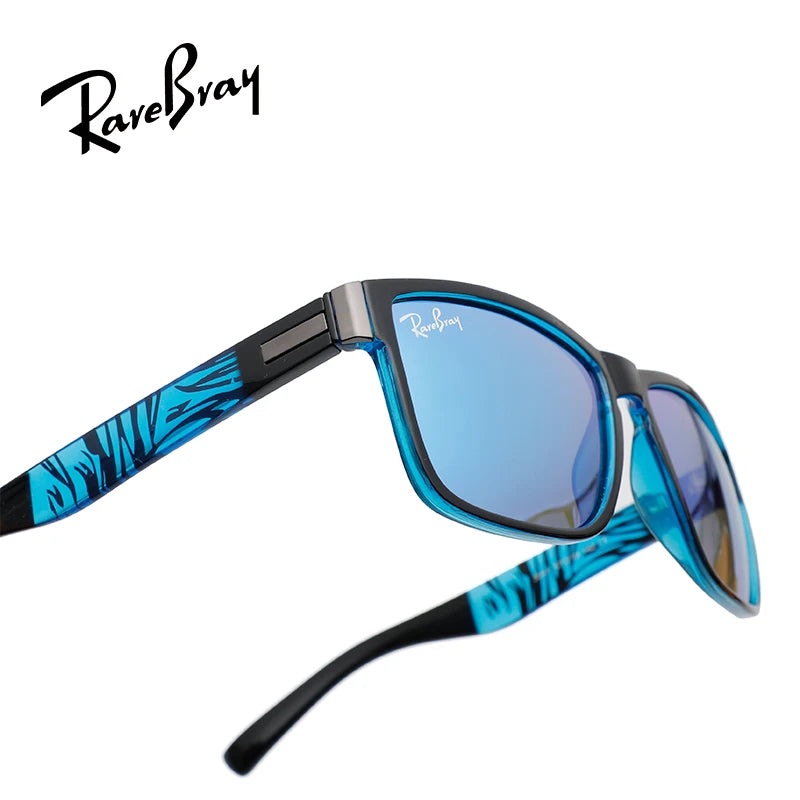 Rectangle Polarized Sunglasses – Unisex UV400 Anti-Glare Sport &amp; Riding Shades