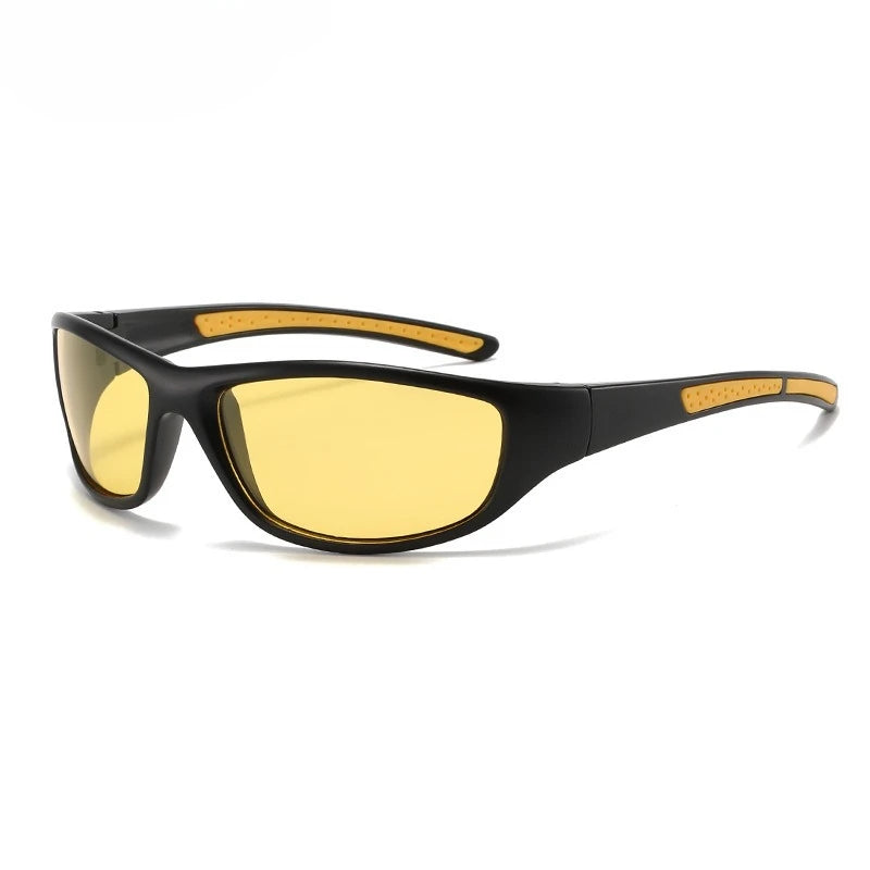 Brand Luxury Designer New Fashion Polarized Sunglasses For Men Outdoor Cycling Sun Glasses Driving Riding Sports Eyewear 6123