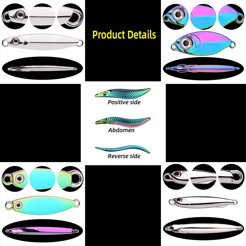 5pcs Metal VIB Wobbler Fishing Lure Set – 3g/10g/15g Sinking Hard Bait for Sea &amp; Freshwater Fishing