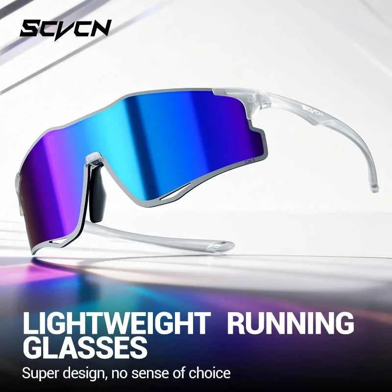 SCVCN Lightweight Running Sunglasses Cycling Glasses Photochromic UV400 for Men Cycling Road Bike Glasses Women Casual Hiking