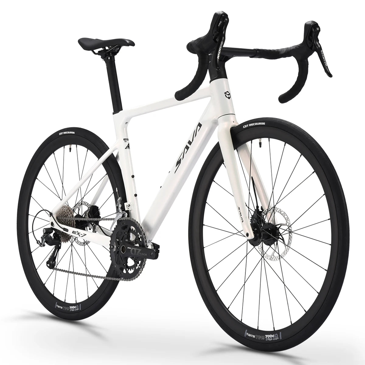 SAVA EX7-S 2026 Adult Road Bike, Aluminum Frame, TIAGRA R4700 20-Speed Drivetrain, 700C Adults Bicycle