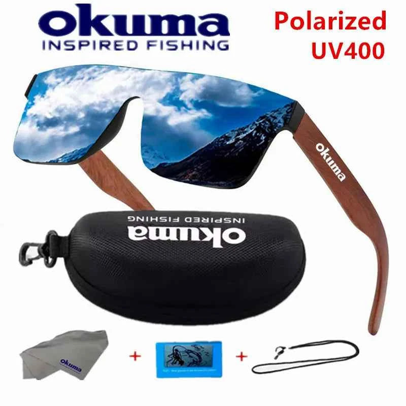 Okuma UV400 Polarized Sunglasses for Outdoor Cycling Hunting Fishing And Driving Fashionable Unisex Sunglasses