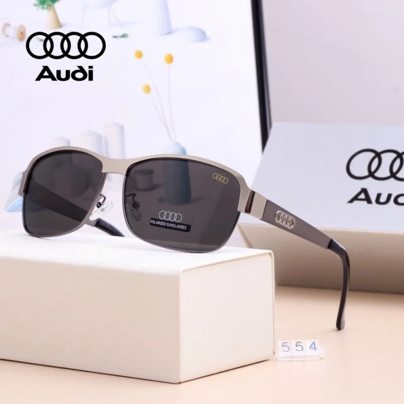 AUDI Luxury Sunglasses High End for Men Women Polarized UV400 Driving Glasses Classic Style Premium Quality Fashion Design
