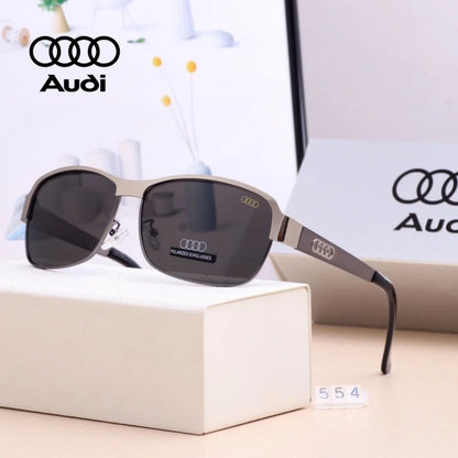 AUDI Luxury Sunglasses High End for Men Women Polarized UV400 Driving Glasses Classic Style Premium Quality Fashion Design