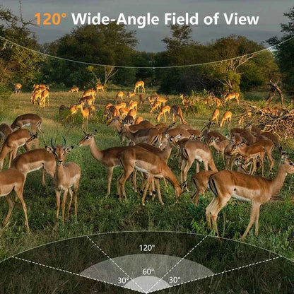 Fargarloo 60MP WiFi Trail Camera – 1296P HD, App Control, IP66 Waterproof, 32GB Included