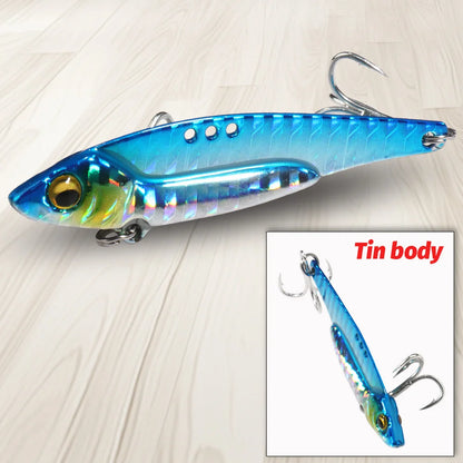 GOBAIT VIB Metal Jig Fishing Lure – Sinking Vibration Blade Bait | 7g–20g | Pike, Bass &amp; Trout