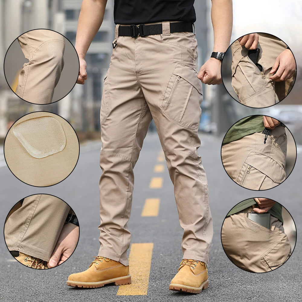 IX9 tactical overalls pants four seasons wear men&
