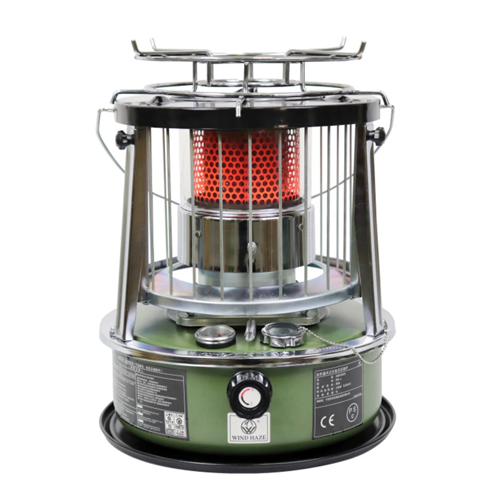 Liftable Kerosene Camping Stove – Windproof Portable Heating Stove for Outdoor &amp; Home Use
