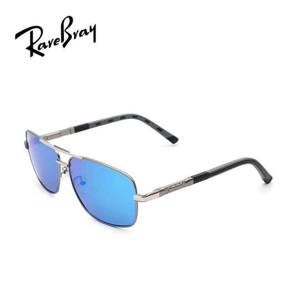 RareBra Polarized Sunglasses Men Sun Glasses Women Metal Eyeglasses Frame Driving Fishing Sports Travel Anti Glare Shade Eyewear