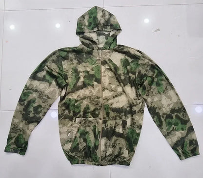 Mesh Ghillie Suit – Breathable Camo Hoodie &amp; Pants Set for Hunting, Fishing &amp; Tactical Use