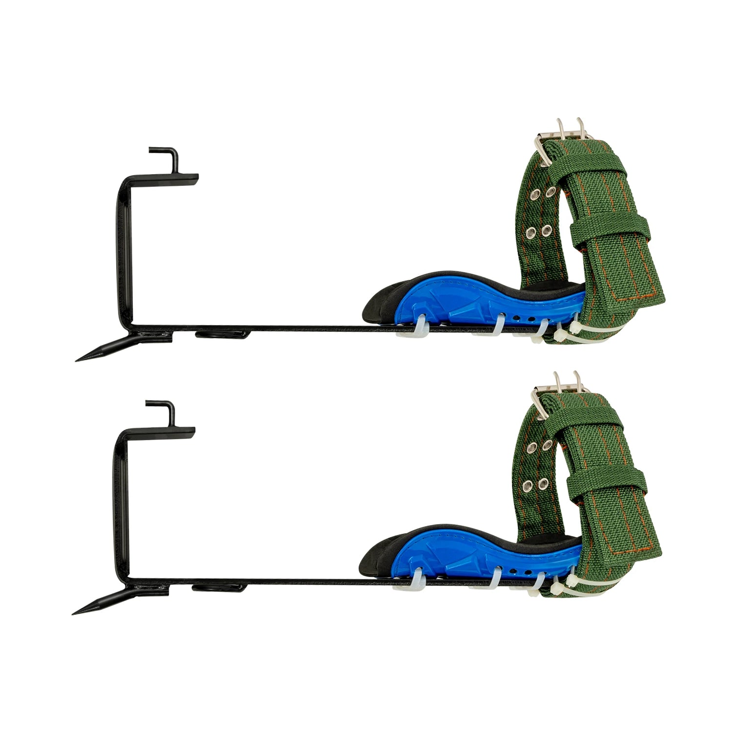 Tree Climbing Gear, Steel Pole Climbing Spikes, Safety Belt &amp; Rope, Climbing Tree Shoes, 100kg Load Capacity, Durable Tool