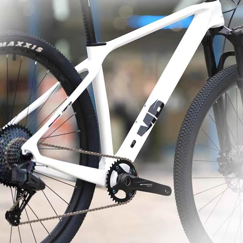 Twitter New M5 Wireless Carbon MTB Bicycle 29 Wheeltop EDS OX 13S Electronic Shifter Inner Cables Mountain Bikes For Adults
