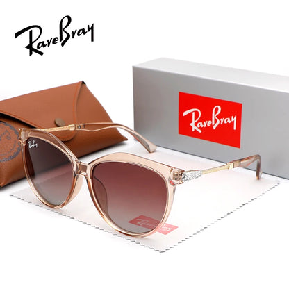 Women’s Oversized Oval Polarized Sunglasses – Large Frame UV400 Leisure &amp; Outdoor Shades
