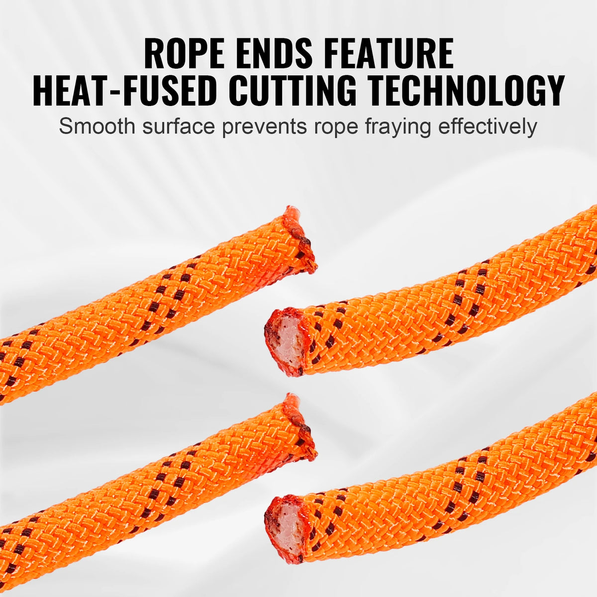 120ft Double Braid Polyester Rope – 3/8" or 1/2" 48-Strand Climbing &amp; Arborist Rope