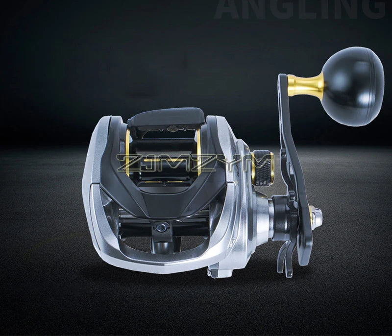 Baitcasting Reels, Baitcaster Fishing Reel, 8+1 Ball Bearing, 6.4∶1 Gear Ratio, Aluminum Alloy Frame Baitcasting Reel